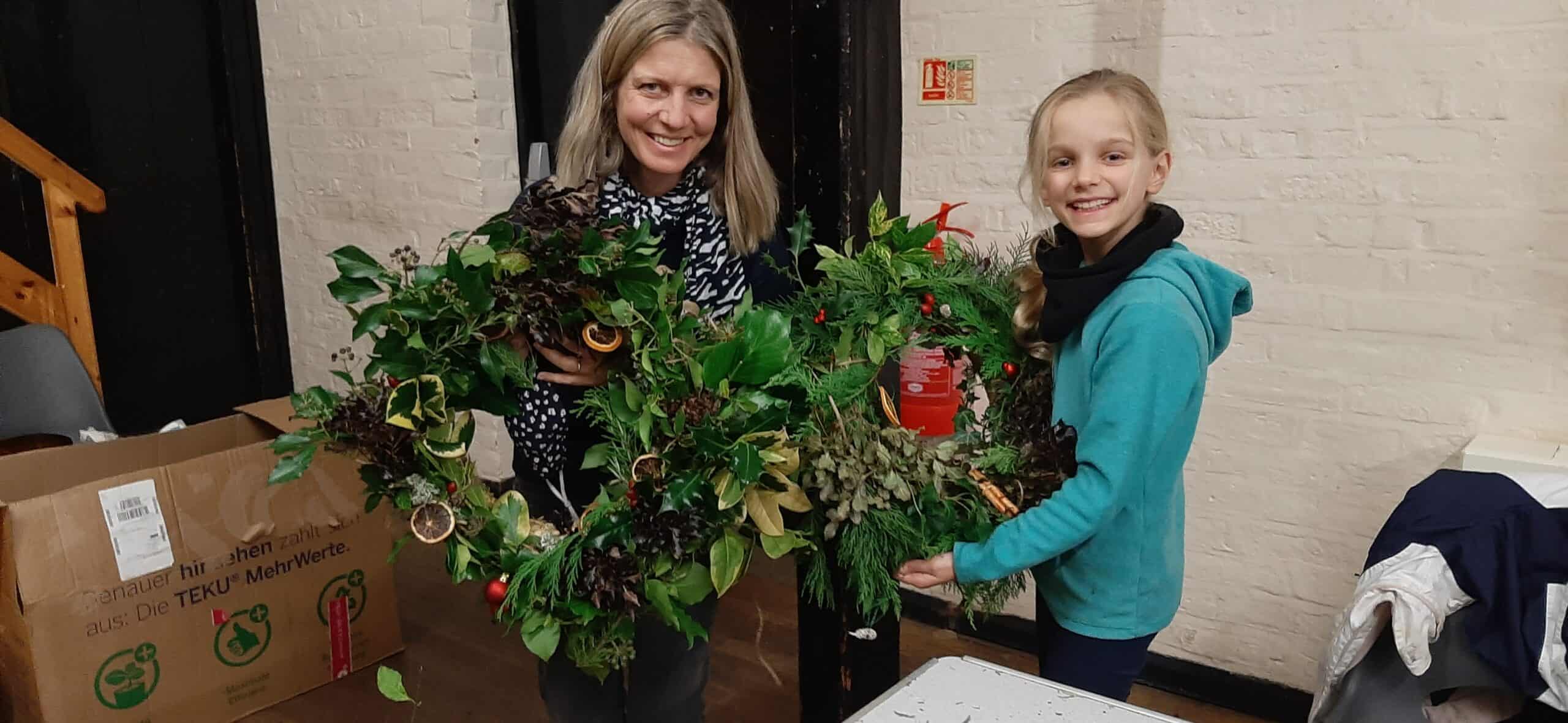 Christmas Wreath making for all the family
