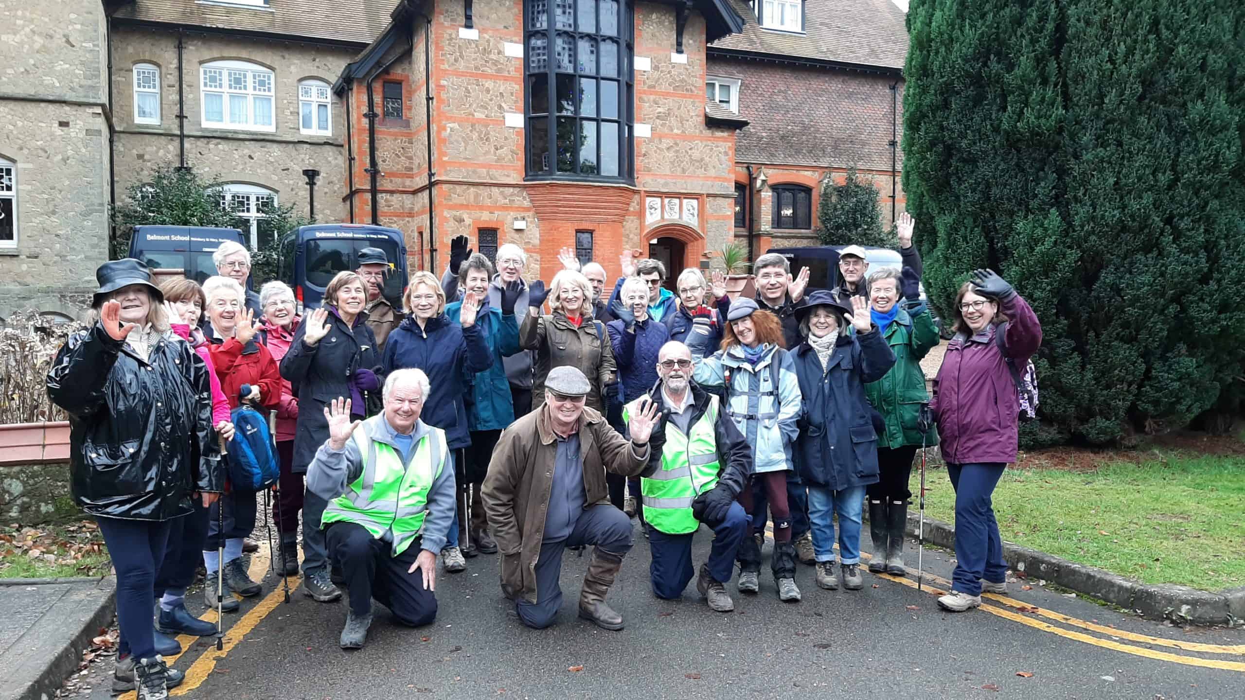 Pre – Christmas walk from Belmont School to Holmbury Hill