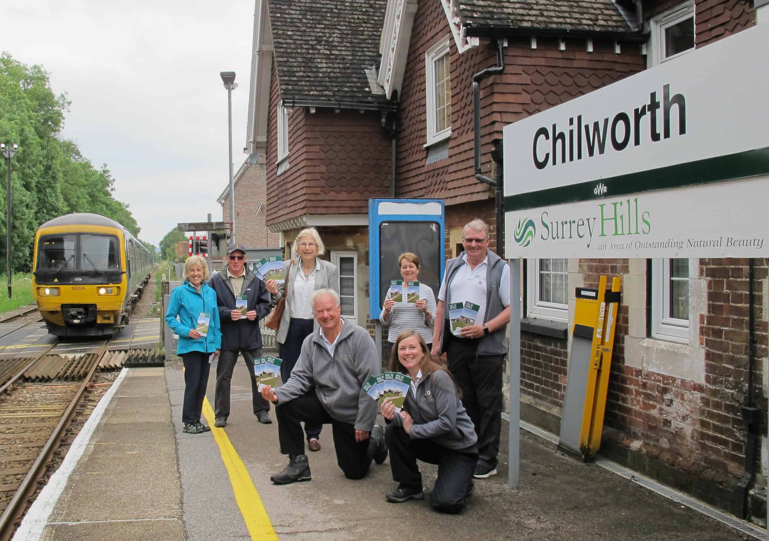 Explore Chilworth to Gomshall