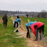 Community Tree Planting Day at Lydling Farm