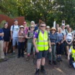 Exploring the North Downs Way from Farnham to Guildford as part of Farnham Walking Festival
