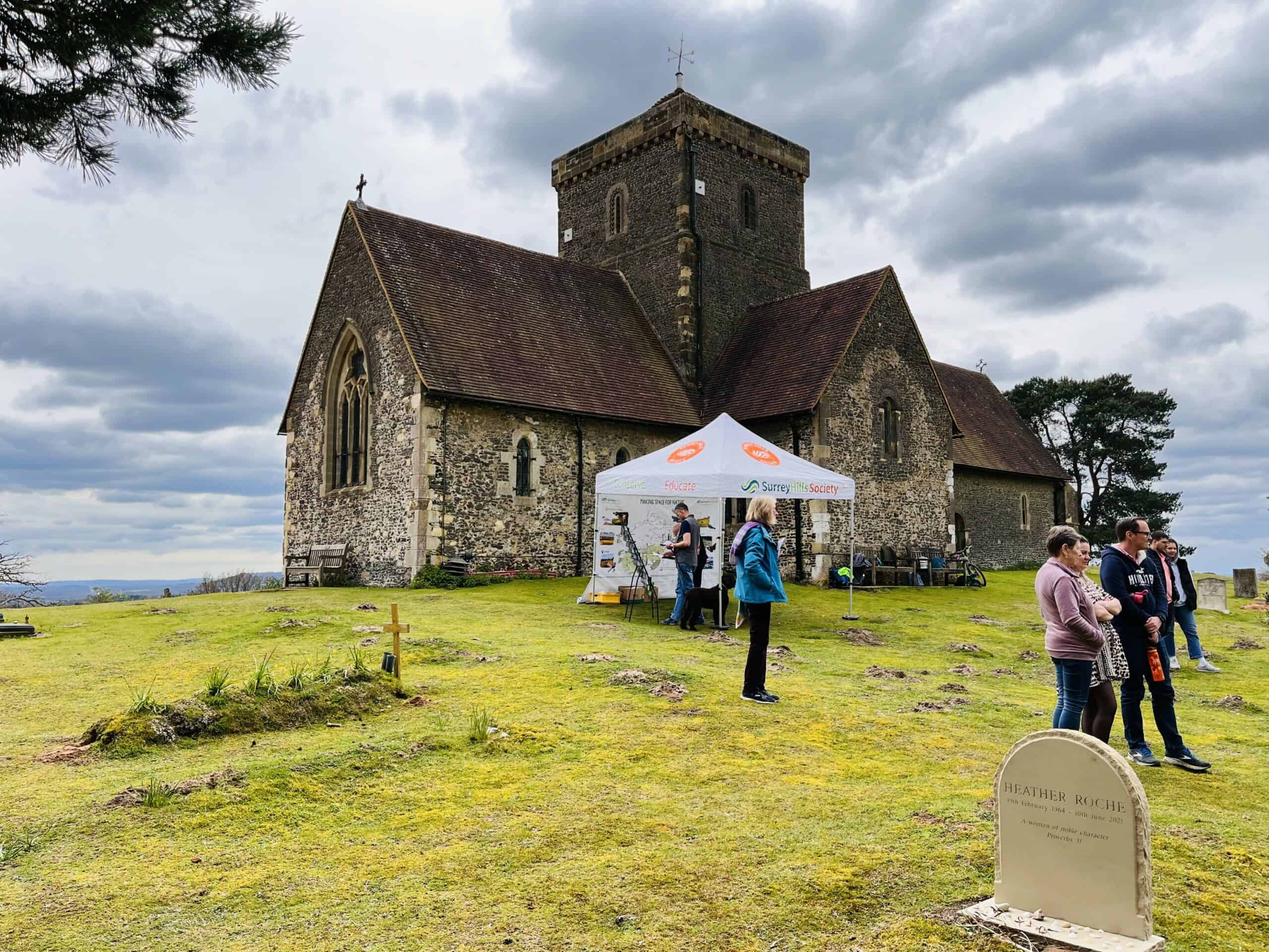 Explore Newlands Corner, St Martha’s Hill and Silent Pool - 6 mile walk