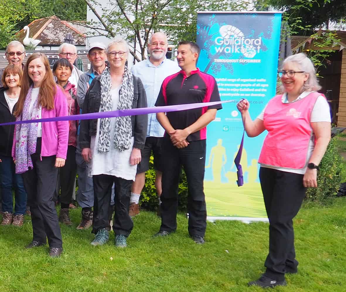 Guildford Walkfest Launch and Walk from The Hive