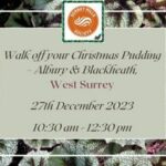 Walk off your Christmas Pudding – West Surrey