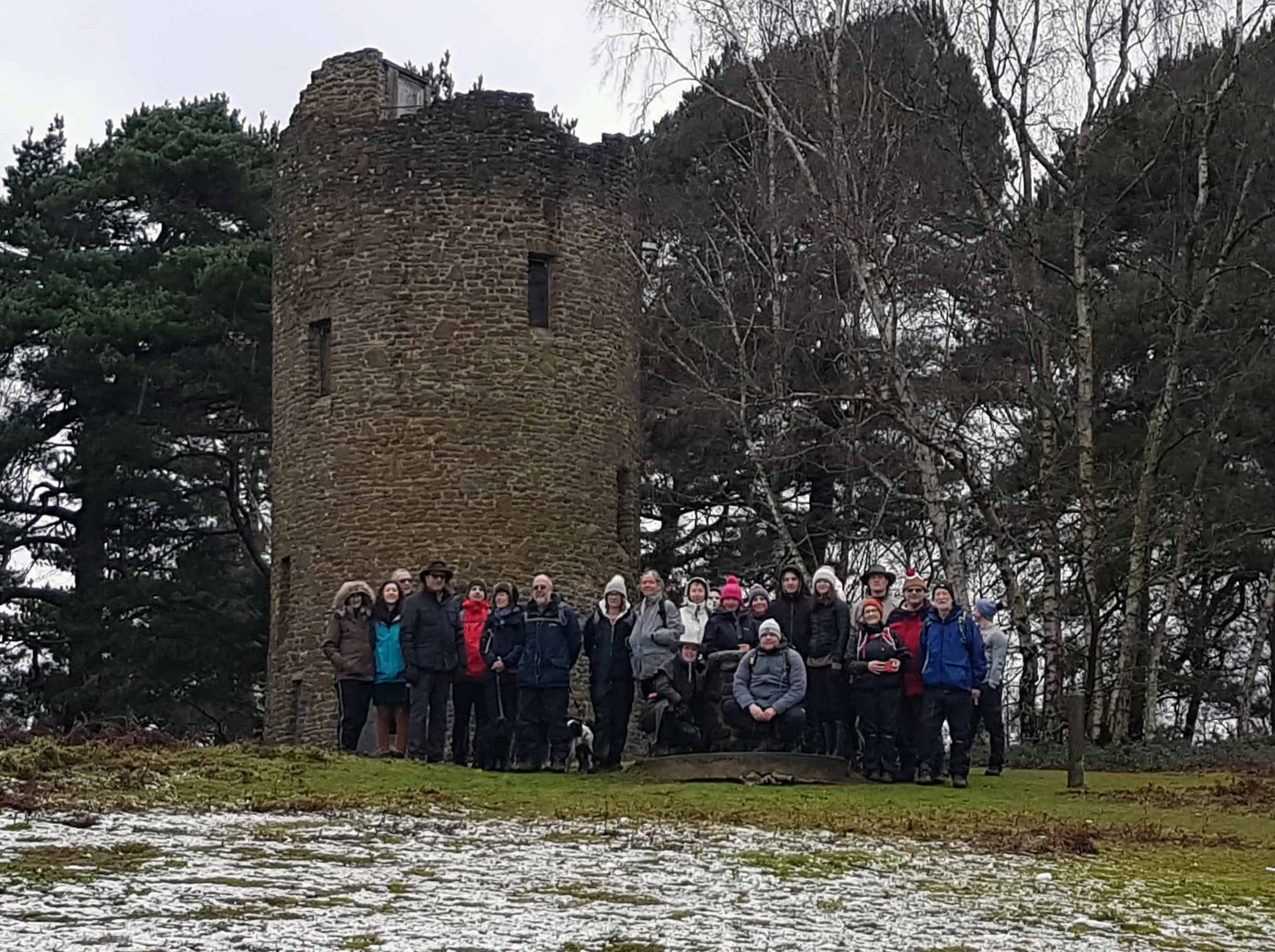 Walk Off Your Christmas Pudding walk around Chinthurst Hill (West Surrey)
