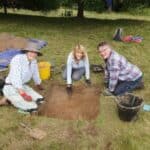 The Surrey Archaeological Society dig to discover a deserted medieval settlement at Albury
