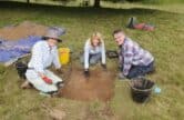The Surrey Archaeological Society dig to discover a deserted medieval settlement at Albury