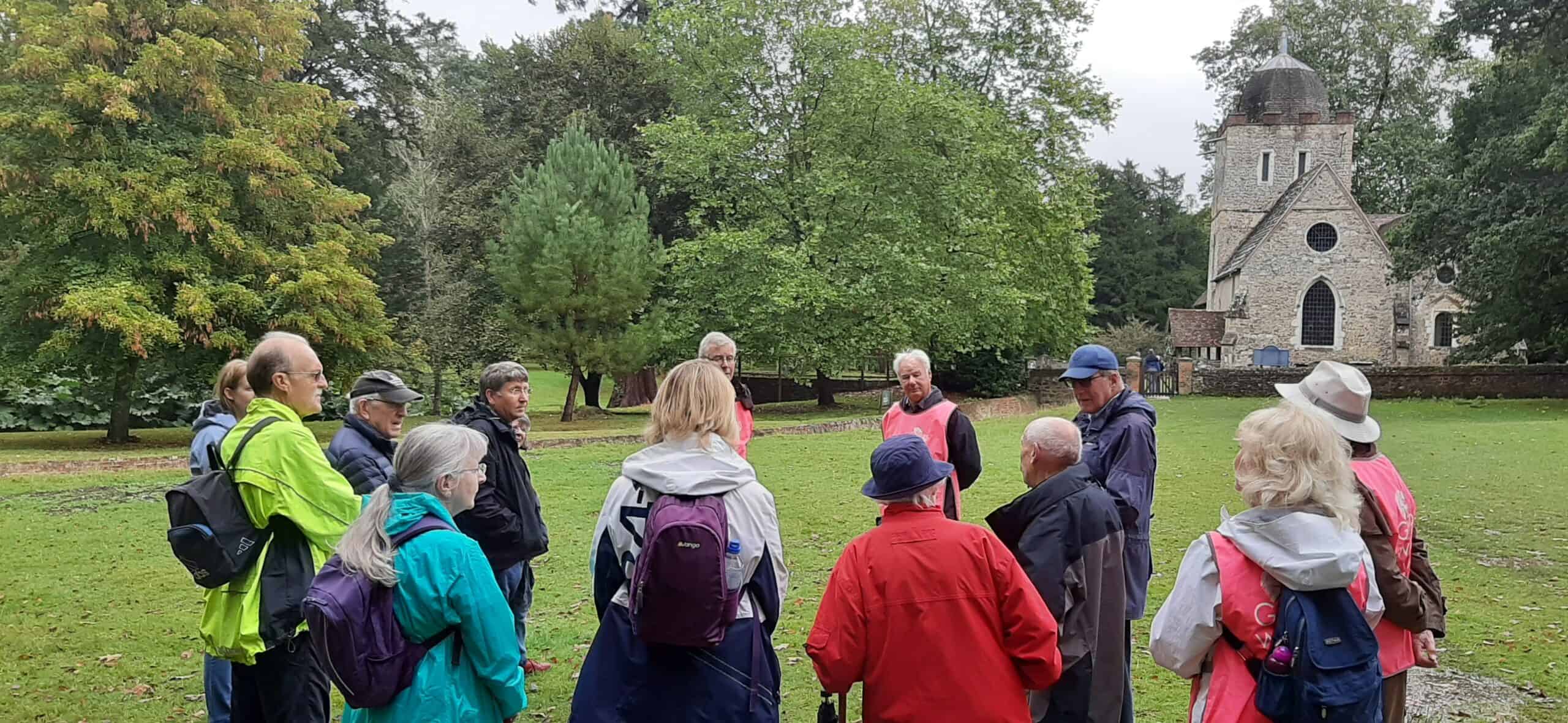 Exploring Shere & Albury - part of Guildford Walkfest
