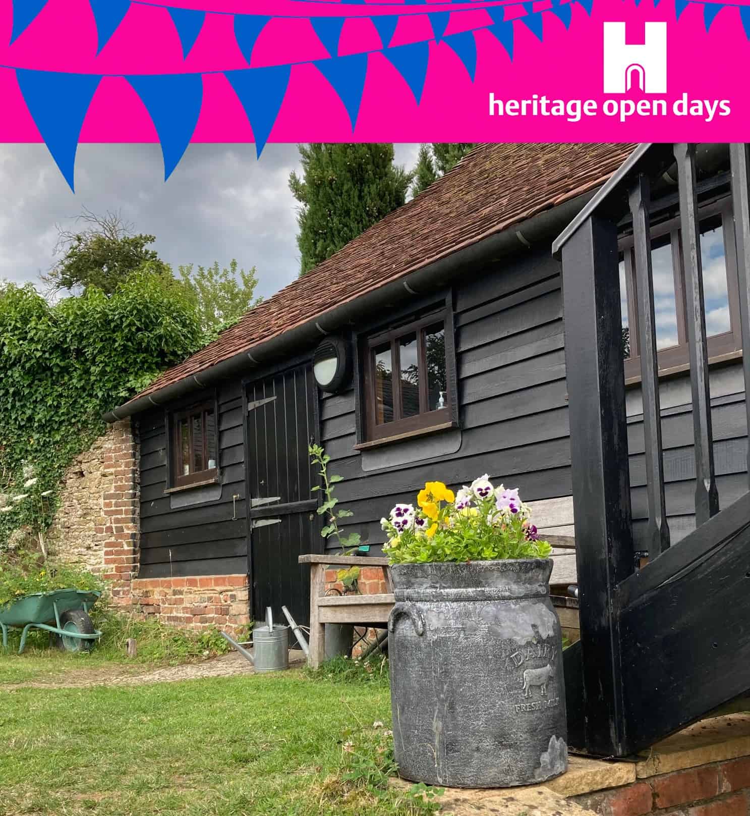 Puttenham Barn - A little Oasis of History