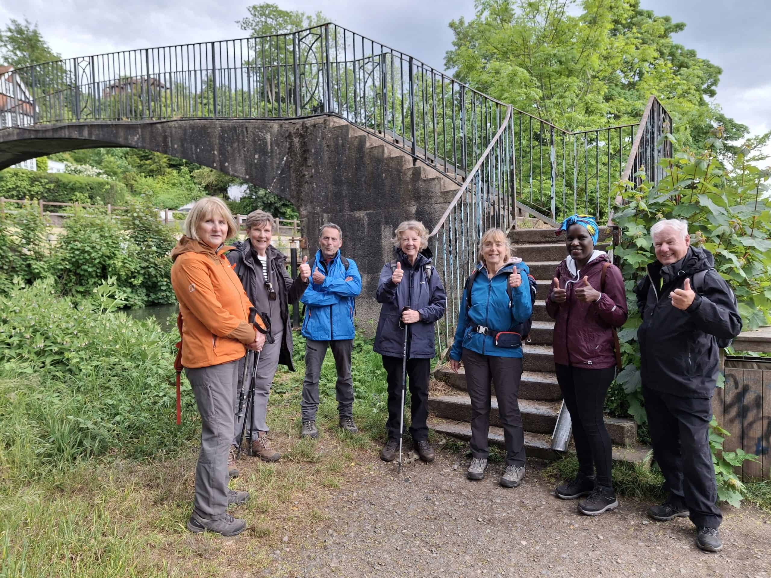 Guildford Walkfest launch and walk around Albury
